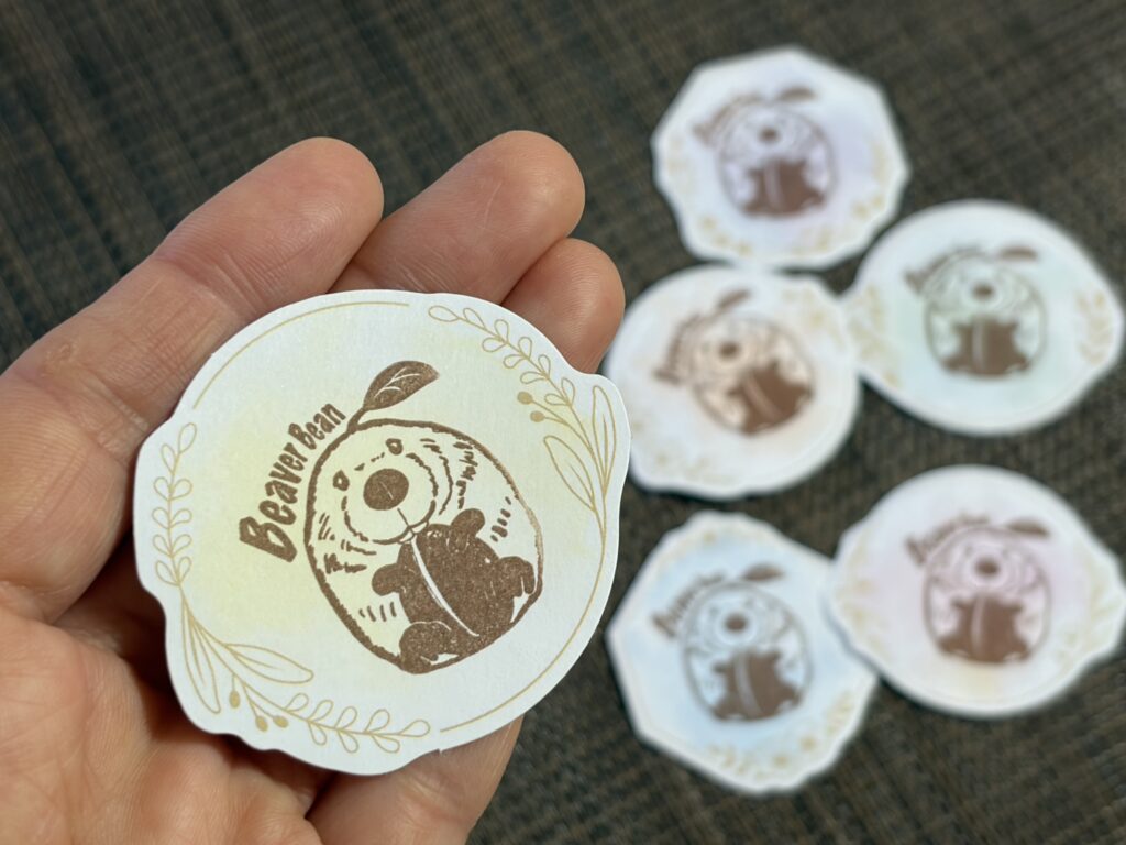 BeaverBeanハンコ使用例1